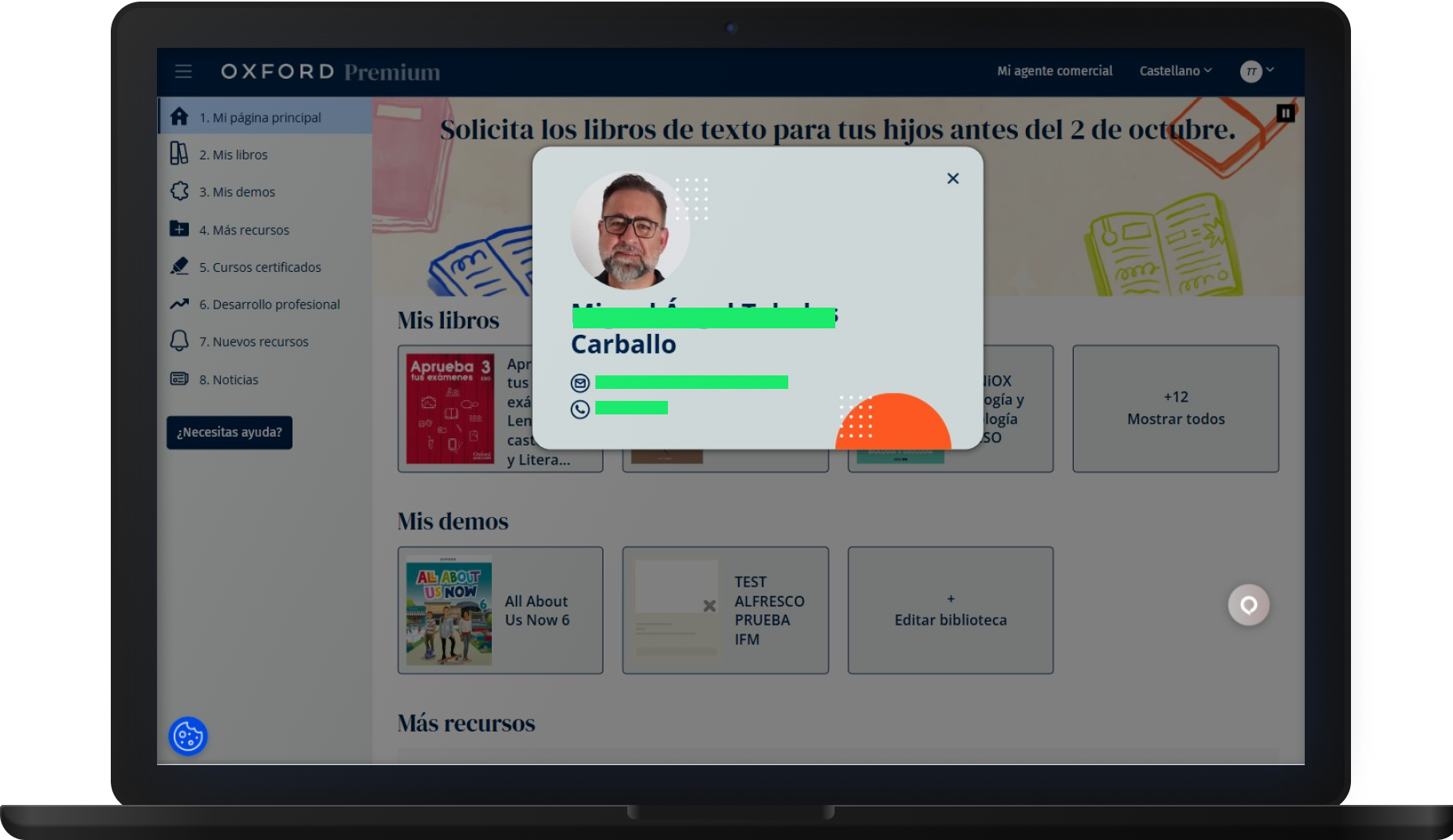 Desktop interface 2