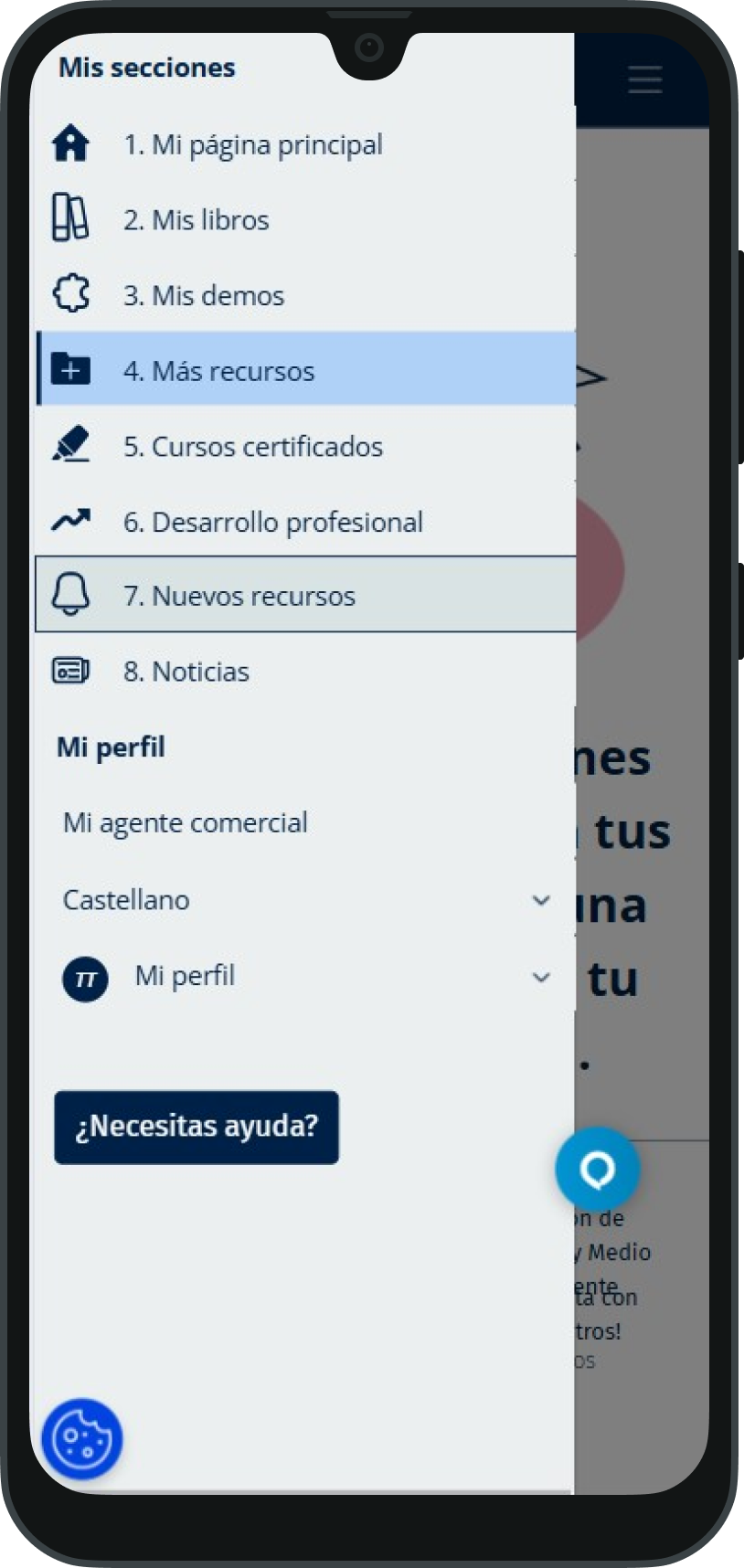 Mobile interface 3